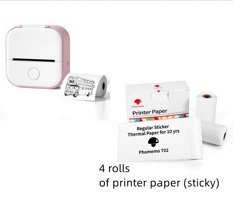 Portable Mini Thermal Label printer