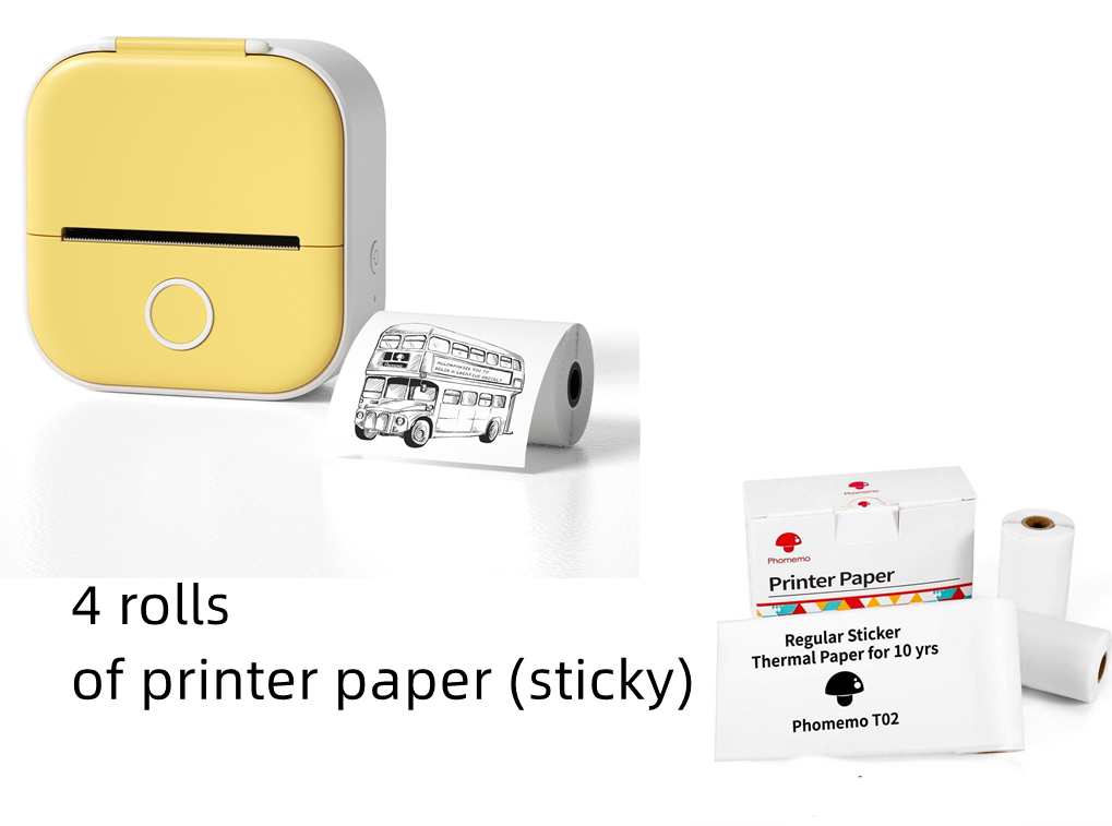 Portable Mini Thermal Label printer